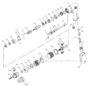 Part Location Diagram of C120326 Chicago Pneumatic Ball Bearing